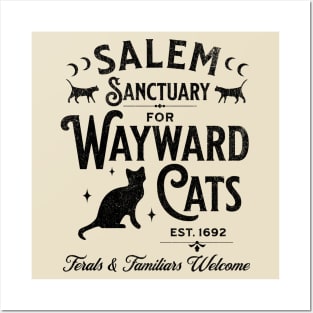 Salem Sanctuary for Wayward Cats Posters and Art